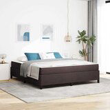 vidaXL Krevet s opruga kutije Smeđa 180 x 200 cm | shoptok.hr