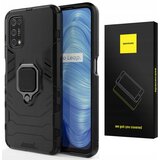 Spacecase OVITEK ZA REALME 7 5G X-RING ČRN, (21963342) Cene