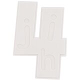 Msv Dječje protuklizne podloge 10 kom za kadu 11x12,5 cm Chifres – | shoptok.hr