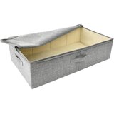  Kutija za pohranu od tkanine 70 x 40 x 18 cm siva | shoptok.hr