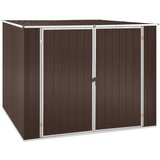 vidaXL Vrtna lopa rjava 195x198x159 cm pocinkano jeklo Cene