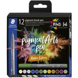 Staedtler vlaknato pisalo s pigmentnim čopičem, Nature Colors,, (21656014) | Shoptok.si