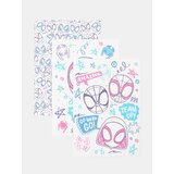 Sinsay Bilježnice A5 3 pakiranje Spidey & His Amazing Friends | shoptok.hr