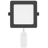 Ferotehna led rasvjeta ugradni panel 12 w 1140 lm, dip 3000/4000/6500K IP20 č crni | shoptok.hr