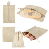  Organizatori za kovčege Putni set od 8 komada pribor za pohranu odjeće vodootporne torbe torba za šminku torba za cipele bež | shoptok.hr