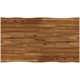  120 x 90 x 75 cm Čvrsto drvo akacije Prirodna i crna Pravokutni | shoptok.hr