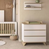 Faktum Sienna komoda + nastavak za previjanje, White | shoptok.hr