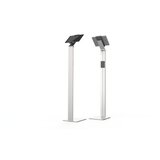 Durable Trpežno držalo za tablico s talnim stojalom, srebrne barve | Shoptok.si