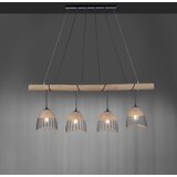 LEUCHTEN DIREKT 11156-79 - Luster na sajli REED 4xE27/60W/230V | Eponuda.com