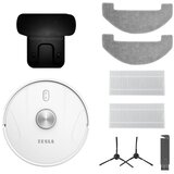 Tesla robostar - pametni robotski usisivač 2 u 1, 2600 mah, wi‐fi, bela | Eponuda.com