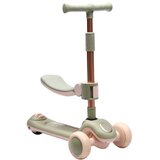  Trotinet dečiji 2 u 1 sa 3 točka SKLOPIVI model TT-1001 zelena/bež | Eponuda.com