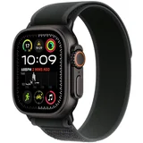 watch ultra 2 v2 gps + cellular 49mm black titanium case with black trail loop - m/l pametna ura, (21455352)
