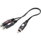 SpeaKa Professional SpeaKa Professional-Audio adapter\, moški činč konektor/2x ženski činč konektor, (20411372) Cene