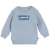Levi's Sweater majica sivkasto plava / opal / bijela