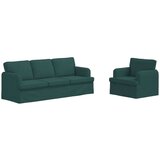SOFA Kavč 2 pcs Temno zelena, (5000145526) | Shoptok.si