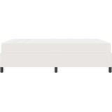  Okvir za krevet s madracem Krema 140 x 190 cm tkanina | shoptok.hr