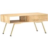  Stolić za kavu 95 x 50 x 42 cm od masivnog drva manga | shoptok.hr