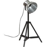  Podna svjetiljka 25 W vintage srebrna 35 x 35 x 65/95 cm E27 | shoptok.hr