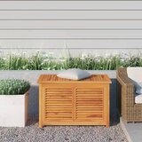  Vrtna kutija za pohranu s vrećom 90x50x58 cm masivna tikovina | shoptok.hr