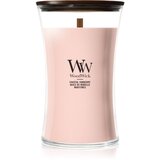 WoodWick Coastal Sunberry dišeča sveča z lesenim stenjem 610 g | Shoptok.si