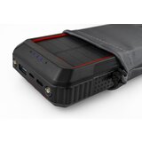 OXE Solarni Powerbank, kapacitet 33800 mAh, crveni | shoptok.hr