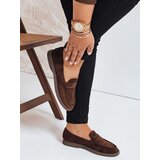 DStreet Mokasyny damskie zamszowe brązowe | shoptok.hr