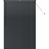  Venecijanski zastore Crna 175 x 115 cm Aluminij | shoptok.hr
