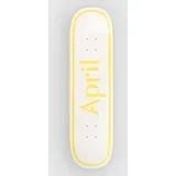 Twin Og Logo - 8.5" Skateboard deska yelllow white