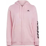 Adidas LIN FT FZ HD Ženska majica, ružičasta, veličina