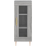  Visoka komoda siva sonome 34,5x34x180 cm od konstruiranog drva Slike