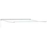  Okvir tende Bijelo 500 × 350 cm Aluminij | shoptok.hr