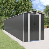 vidaXL Vrtna lopa antracitna 192x1021x223 cm pocinkano jeklo Cene