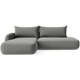 Makamii Siva sklopiva kutna garnitura (s lijevim kutom/s ležaljkom) Hale – | shoptok.hr