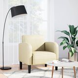 SOFA fotelja s naslonima za ruke krem 54 cm umjetna koža Cijene