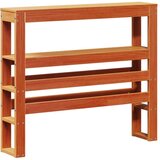  Okvir kreveta s uzglavljem voštano smeđi 90x200 cm od borovine | shoptok.hr
