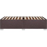  Okvir za krevet bez madraca tamnosmeđi 80x200 cm od tkanine | shoptok.hr