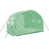  Staklenik s čeličnim okvirom zeleni 6 m² 3 x 2 x 2 m | shoptok.hr