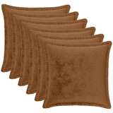  Presvlaka za jastuk 6 kom. HOUTEN Svijetlosmeđa 30 x 30 cm | shoptok.hr