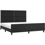  Okvir za krevet s uzglavljem crni 180x200 cm od umjetne kože | shoptok.hr