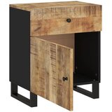  Noćni ormarić 50x33x60 masivno drvo bagrema i konstruirano drvo | Eponuda.com