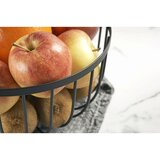 Posuda za Voće Confortime Rustic Crna 25 x 25 x 13 cm 390 cm (12 kom.) | shoptok.hr