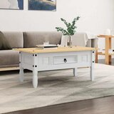  Stolić za kavu od borovine asortiman Corona bijeli 100x55x44 cm | Eponuda.com