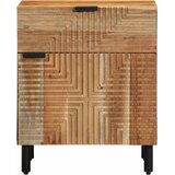 Ormarić za krevet Smeđa 50 x 33 x 60 cm Čvrsto drvo akacije | shoptok.hr