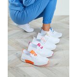 Resti White women's sports shoes with brown inserts Kedeti - Footwear | shoptok.hr