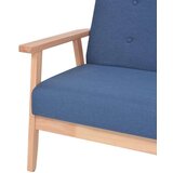 vidaXL Naslonjač od tkanine plavi | shoptok.hr