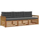 Set vanjskih sofa 3 kom. Prirodna i antracit | shoptok.hr