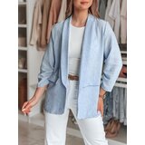 DStreet Marynarka damska oversize SOFT LOVE niebieska | shoptok.hr