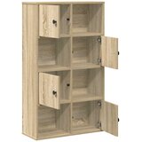  Regal za knjige boja hrasta 60x24x101,5cm od konstruiranog drva | Eponuda.com