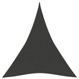 vidaXL Jedro za zaštitu od sunca 160 g/m² antracit 4 x 5 x 5 m HDPE | shoptok.hr