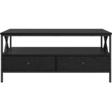  With Drawer Crni hrast 100 x 51 x 45 cm Konstruirano drvo | shoptok.hr